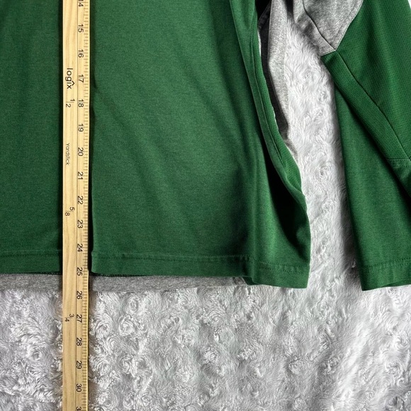 Michigan State Spartans Shirt Adult Medium  Green Swoosh Football Athletic Cut - Picture 10 of 16